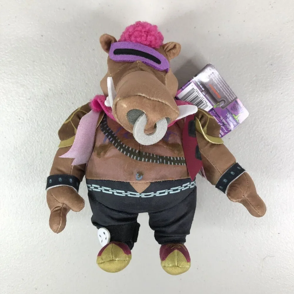 TMNT Mutant Mayhem Plush Lot Bebop Rocksteady Splinter NWT Mattel 8